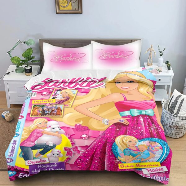 Housse de couette Barbie 140x200 – Image 6