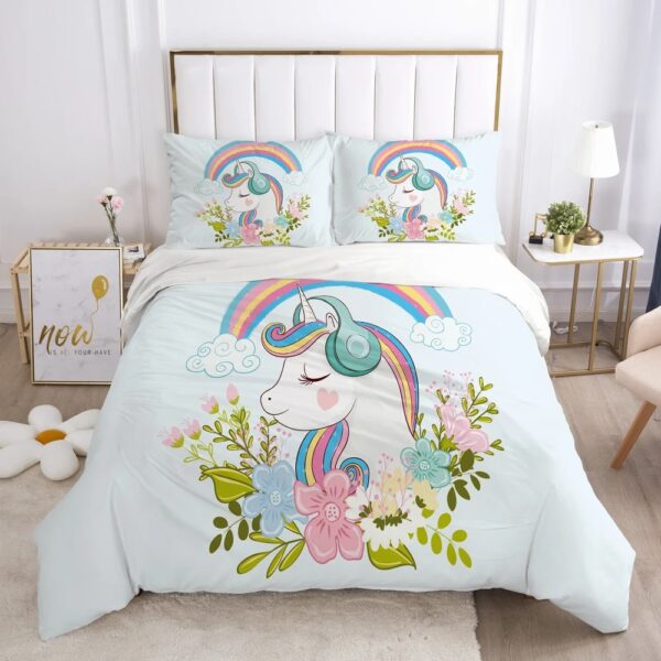 Housse de couette Licorne fille – Image 2