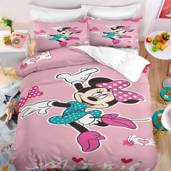 Housse de couette Minnie rose – Image 2