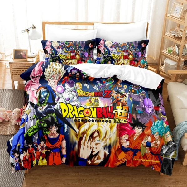 Housse de couette Dragon Ball Z 90x190 1 personne – Image 8