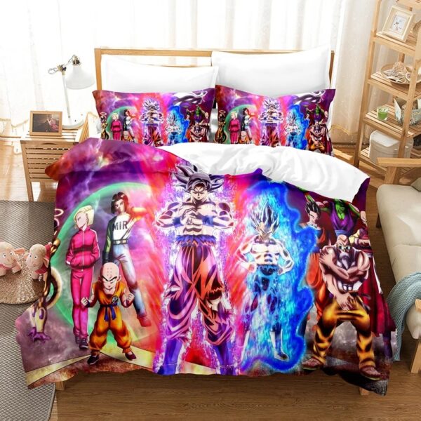 Housse de couette Dragon Ball Z 90x190 1 personne – Image 2